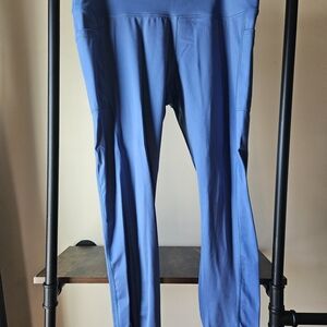 Blue Athletic Leggings